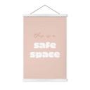 Tekstil plakat This is a safe space