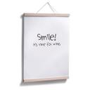 Plakat - Smile! It's time for wine.