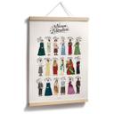 Póster Mujeres famosas de la literatura - Tohmé