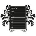 Tafelfolie Wochenplaner 3 - 80x62 cm