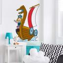 Muursticker Wickie 6