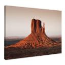 Canvasbillede af klippeformation i Monument Valley - Hugonnard