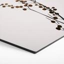 Hexagon Dibond Kubistika - Golden Branch