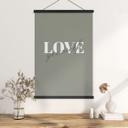 Tekstil plakat Love yourself