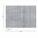 BareConcret stentapet i gråhvid - non-woven tapet Designwalls 2 - 2,55 x 3,5 m