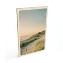 Cuadro de madera en las dunas de la costa holandesa - Zwart