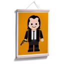 Póster Gomes - Pulp Fiction toy Vincent Vega