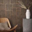 Struktureret tapet, non-woven Naturlig Opulens brun