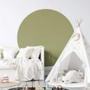 Sticker mural Cercle kaki - Rond