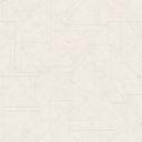 Papel pintado gráfico beige, blanco, plata - Papel pintado moderno en tejido-no tejido con motivo gráfico para dormitorio