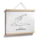 Plakat - Yoga Due - Line Art