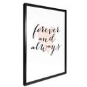 Póster Confetti & Cream - Para siempre jamás