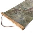 Textielposter schattige bosdieren tussen bomen - Ms Tiff - Panorama