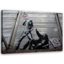Canvasbillede, Banksy graffiti