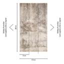 Livingwalls storbyhistorier THE WALL - tapet med steneffekt