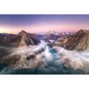 Cuadrado - Fotomural "Over the mountains