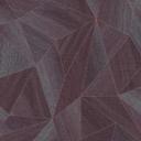 Geometrisk tapet i trælook violet - Ikke-vævet tapet med en moderne struktur