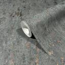 Non-woven tapet med skinnende glans antracit betonlook