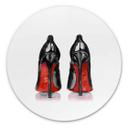 Wandcirkel High Heels