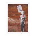 Póster Banksy - El amor es la respuesta