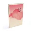 Nordic Creators Billede af træ - Pink Sunshine