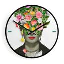 Wanduhr aus Glas - Frida Floral Studio - Frida Floral - Ø 30 cm