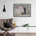 Póster Banksy - I love New York