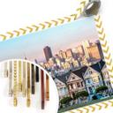 Póster Colombo - Skyline de San Francisco