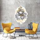 Sticker mural - LA Ink - Étoile sur roses