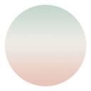 Muursticker Ombre Suikerspin