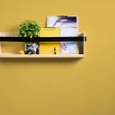 Architects Paper Floral Impression - Papier peint intissé uni, jaune