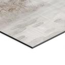 Wanddecoratie bos bij meer in beige mist - Ms Tiff - Alu-Dibond
