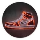 Wandcirkel Mielu - Sneaker