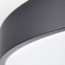 Wand- und Deckenleuchte Niklas, schwarz, 8 x 49 cm, Metall Deckenleuchte