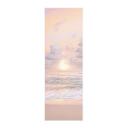 Póster de tela Puesta de sol sobre la playa y el mar - Sisi & Seb - Panorama