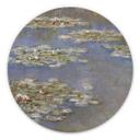 Tableau sur alu-Dibond Monet - Nénuphars1905 - Rond