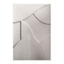 Póster de tela Estructuras abstractas en beige suave - Böhmer