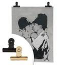 Plakat - Banksy - Kissing Policemen