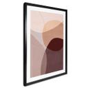 Póster Formas abstractas en cálidos tonos tierra - Böhmer