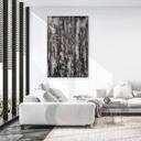Tableau sur verre Zamart - Lignes abstraites
