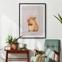 Plakat Keep Calm and Capy On - Capybara