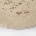 Elegante Houten Wanddecoratie in Aziatische stijl - Ms Tiff - Rond