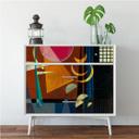Zelfklevende Poster - Kandinsky - Sharp and Calm