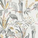 natur grå gul - tapet med planter - non-woven jungle tapet