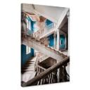 Lienzo Imponente escalera con encanto antiguo - Robroek