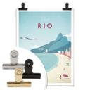 Póster Rivers - Río de Janeiro