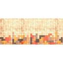 Architects Paper Papier peint photo Atelier 47 Mosaic Tetris beige, orange