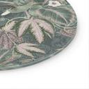 Glasbillede - Kolibri i en tropisk skov - Bloomery Decor - Round