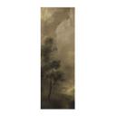 Póster de tela Árboles en la bruma crepuscular - Hobday - Panorama
