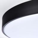 Deckenleuchte Niklas 11, schwarz, 80W, 8 x 78 cm, Deckenlampe, dimmbar